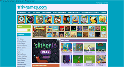 Desktop Screenshot of 1frivgames.com