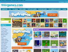 Tablet Screenshot of 1frivgames.com